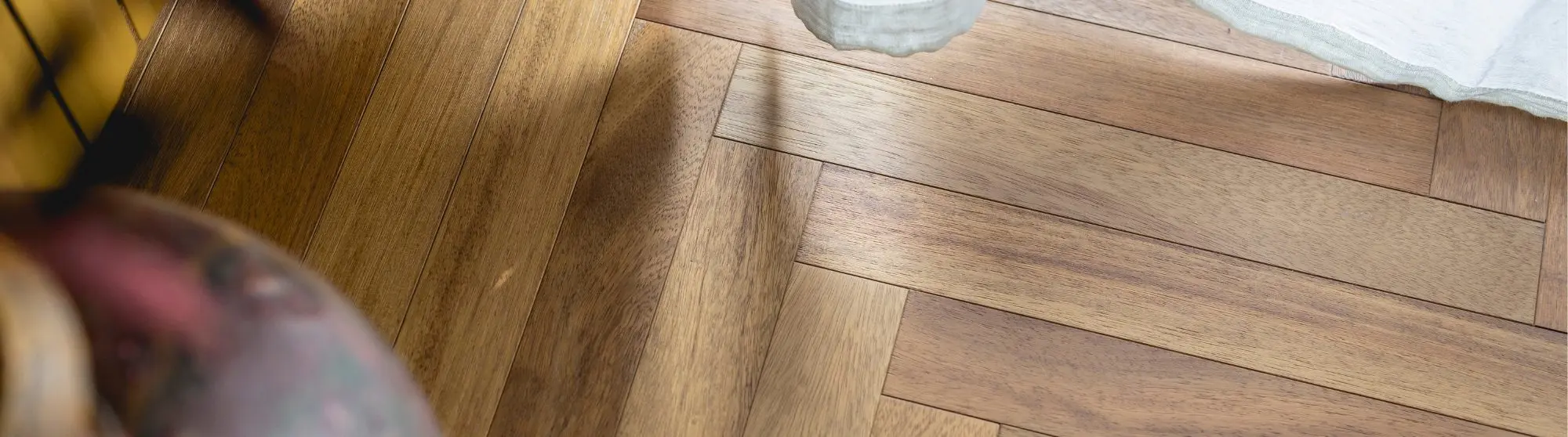 Interior design con parquet a Treviso