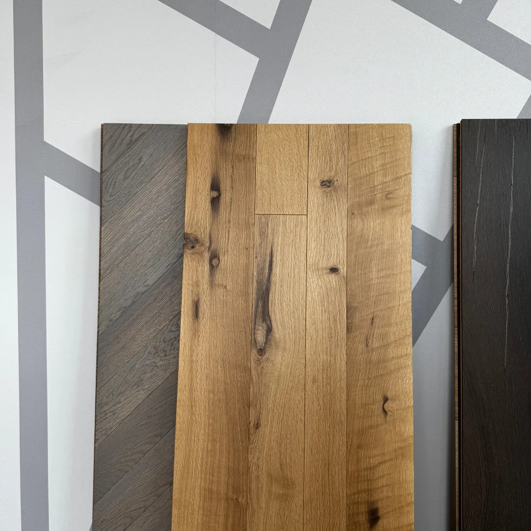 Campioni esposti in showroom